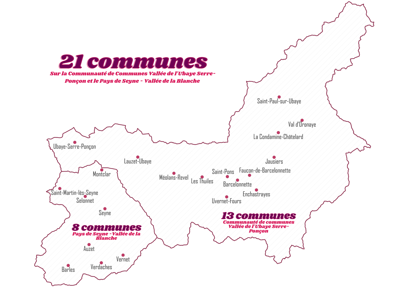 Les communes Les communes